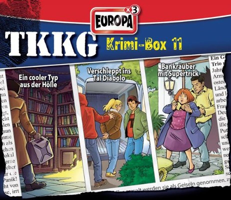 TKKG - Krimi-Box: Folgen 121 / 137 / 142 [3er Box]
