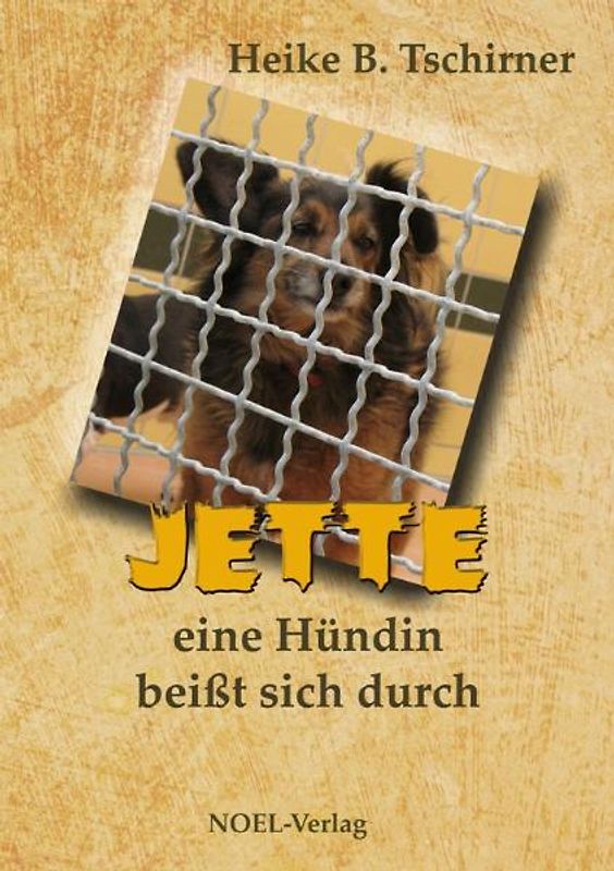 Jette, eine Hündin beißt sich durch