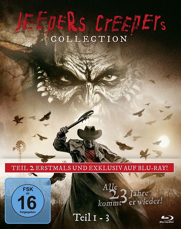 Jeepers Creepers Collection - Teil 1-3 [3 Discs] Blu-ray Disc