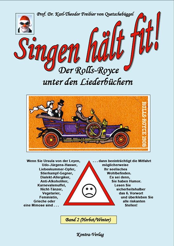 Singen hält fit! (Band 2 Herbst / Winter) Achtung❗Kostenloser Download unter kontra-verlag.de❗