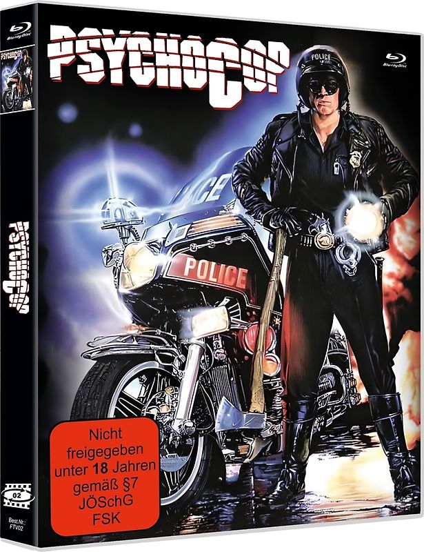 PSYCHO COP - aka MAD COP - Uncut Scanavo Ed. Blu-ray Disc