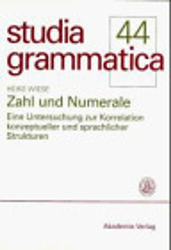 Zahl und Numerale