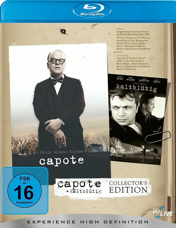Capote / Kaltblütig Blu-ray Disc