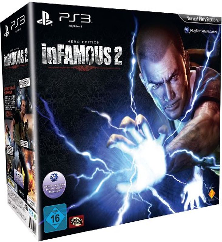 InFamous 2 [Hero Edition inkl. Tasche, Figur, Comic und Soundtrack] PlayStation 3