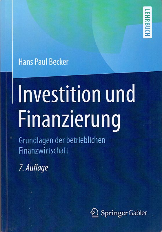 Investition und Finanzierung