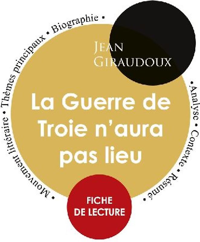 Fiche de lecture La Guerre de Troie n'aura pas lieu (Étude intégrale)