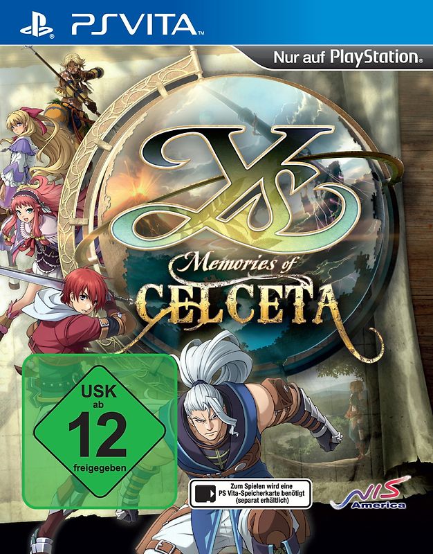 Ys: Memories of Celceta - Relaunch PlayStation Vita