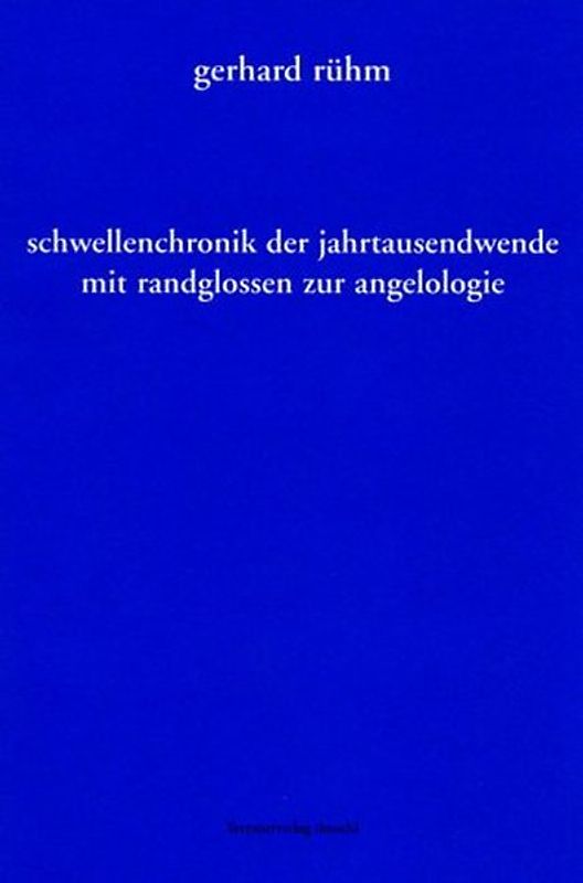 Schwellenchronik der Jahrtausendwende