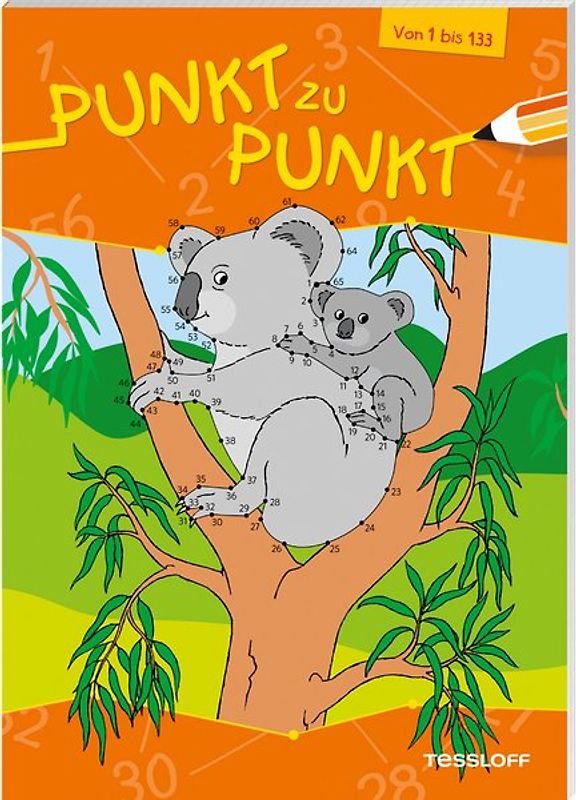 Punkt zu Punkt 1 bis 133 (Koala)