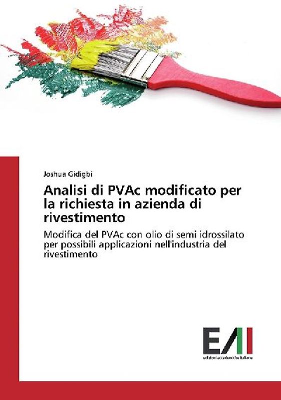 Analisi di PVAc modificato per la richiesta in azienda di rivestimento