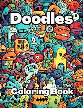 Doodles - Colouring book: 40 awesome doodles for you to colour