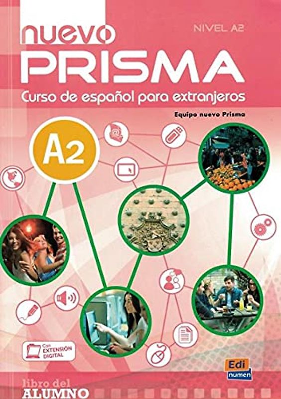 Nuevo Prisma A2 Students Book with Audio CD: Student Book + CD