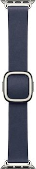 Apple Watch 38/40/41 mm Bracelet en cuir moderne Medium bleu