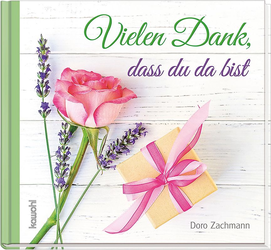 Vielen Dank, dass du da bist