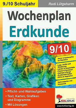Wochenplan Erdkunde / Klasse 9-10