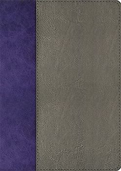 The Jeremiah Study Bible, Nkjv: Gray and Purple Leatherluxe Limited Edition