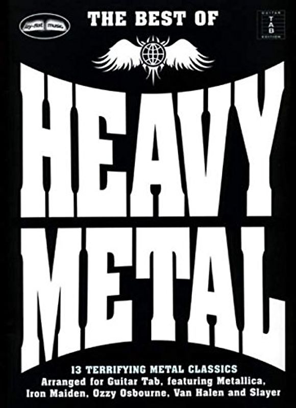 The Best Of Heavy Metal: Grifftabelle, Noten für Gitarre