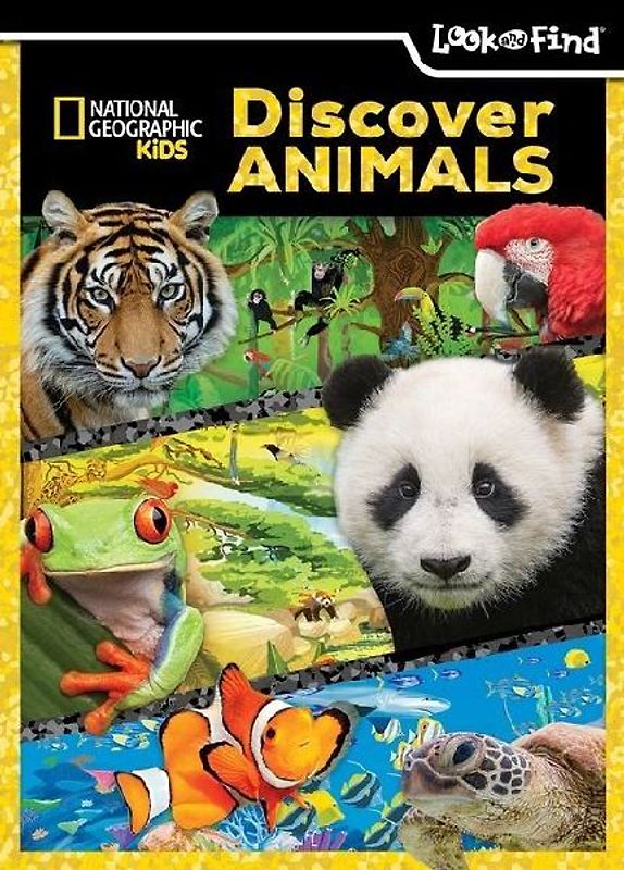 National Geographic Kids: Discover Animals Look and Find