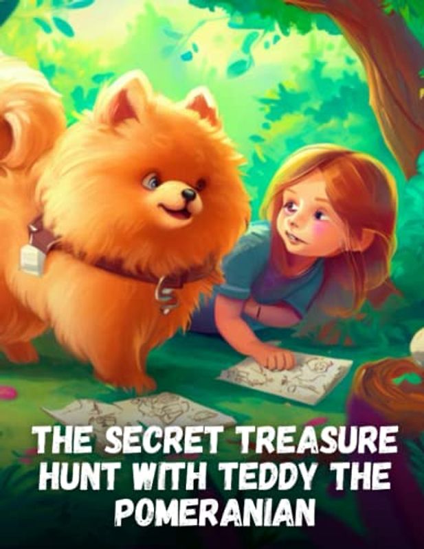 The Secret Treasure Hunt with Teddy the Pomeranian: Short Story for kids about Friendship and teamwork I A Motivational Book For kids I Gift for kids
