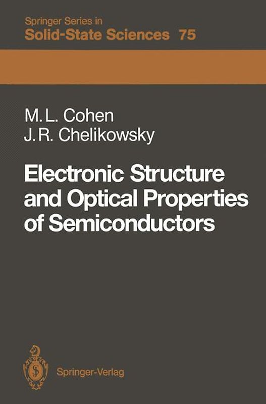 Electronic Structure and Optical Properties of Semiconductors