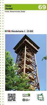Höxter Nordteil Blatt 69 NRW Wanderkarte