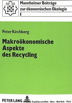 Makroökonomische Aspekte des Recycling