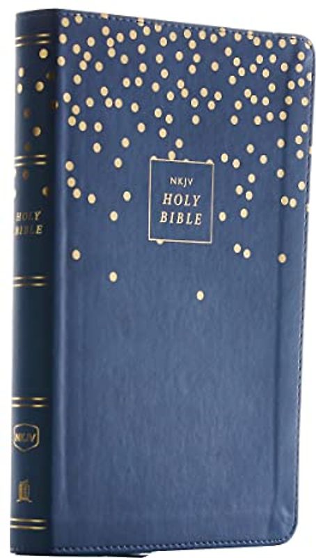 Nkjv, Thinline Bible Youth Edition, Leathersoft, Blue, Red Letter Edition, Comfort Print