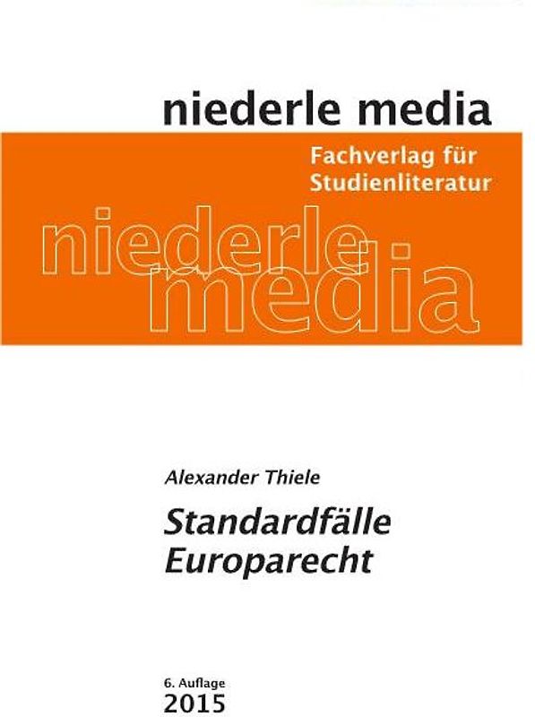 Standardfälle Europarecht - 2025