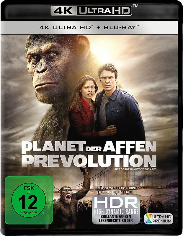 Der Planet der Affen: PRevolution [inkl. Blu-ray] 4K Ultra HD Blu-ray