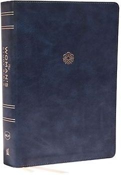The Nkjv, Woman's Study Bible, Leathersoft, Blue, Full-Color, Indexed