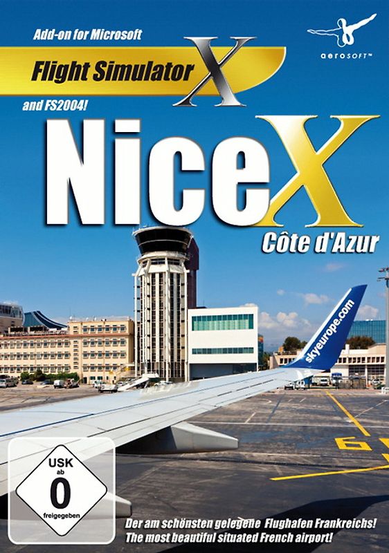 Nice X - Cote d'Azur [Flight Simulator X AddOn] PC Spiele