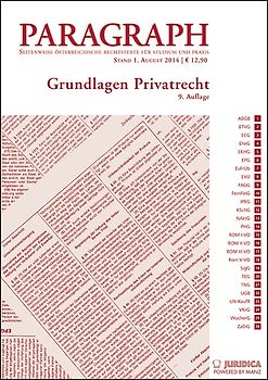 Grundlagen Privatrecht