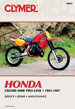 Honda Cr250-500r Pro-Link 81-87: Clymer Workshop Manual - Scott, Ed