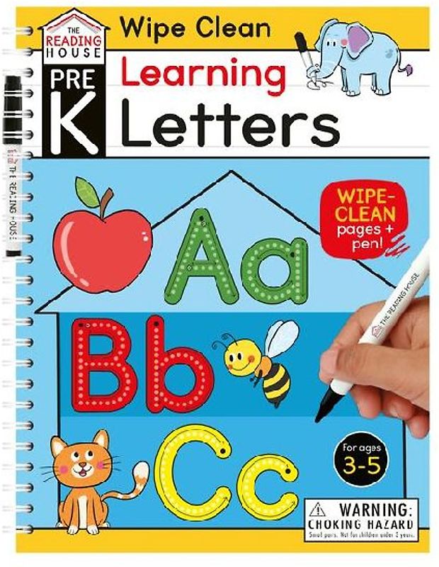 Learning Letters (Pre-K Wipe Clean Workbook)