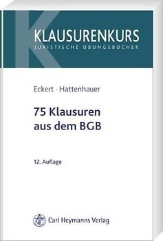 75 Klausuren aus dem BGB