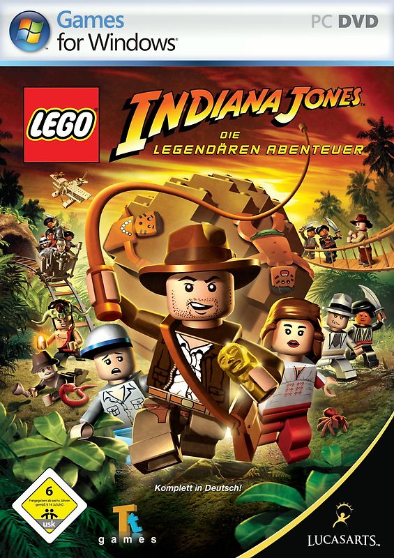 LEGO Indiana Jones - Die legendären Abenteuer PC Spiele