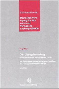 Der Übergabevertrag