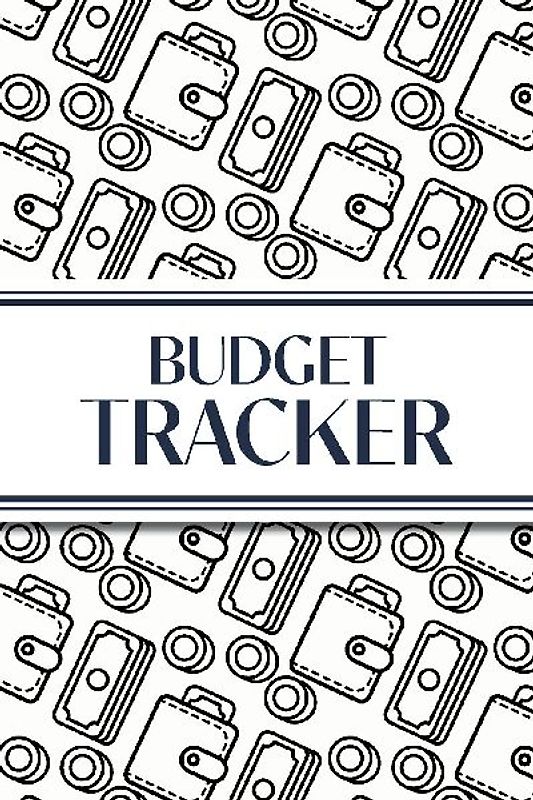 Budget Tracker (White and Black Money Outlines)