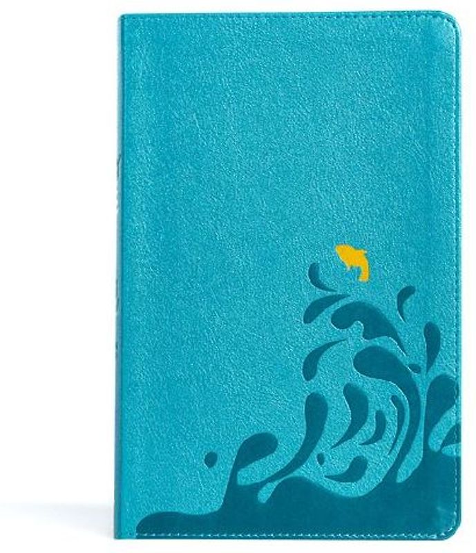CSB Easy-For-Me Bible for Early Readers, Aqua Blue Leathertouch