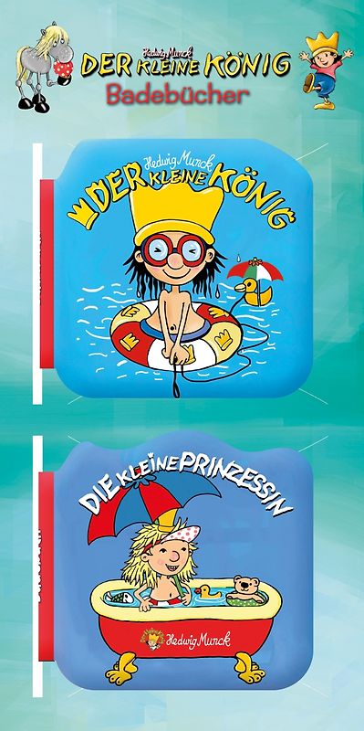Badebuch-Set "Der kleine König"