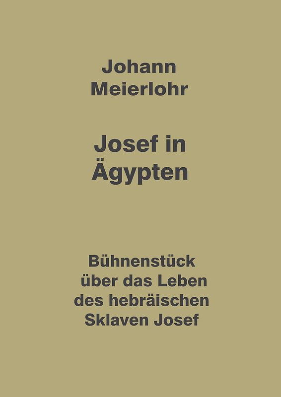 Josef in Ägypten