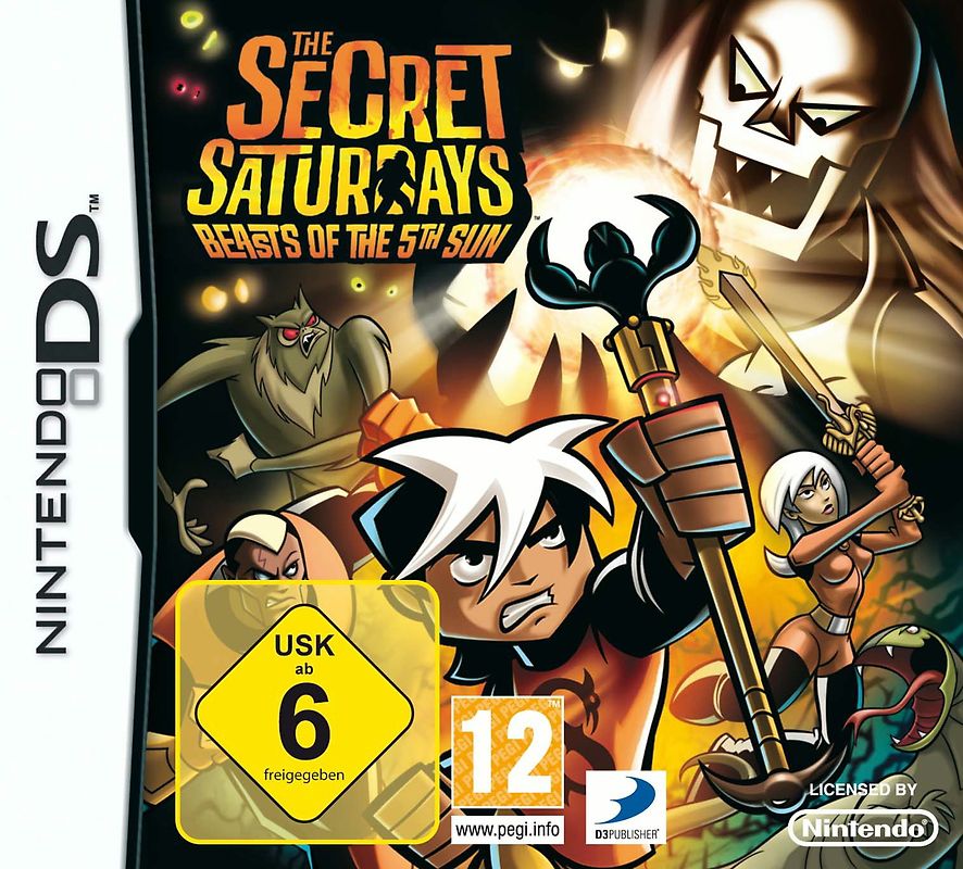 The Secret Saturdays Nintendo DS