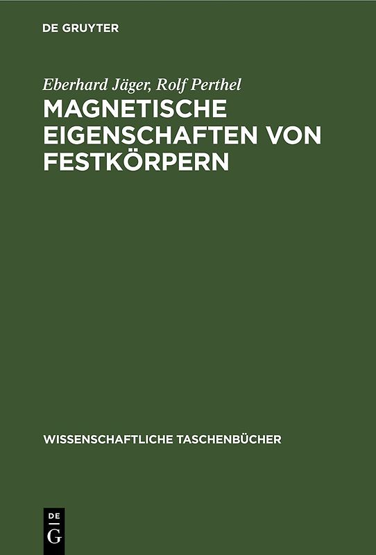 Magnetische Eigenschaften von Festkörpern