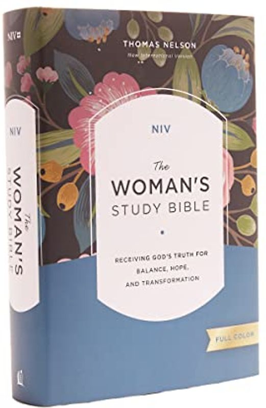 NIV, The Woman's Study Bible, Hardcover, Full-Color, Red Letter: Receiving God's Truth for Balance, Hope, and Transformation