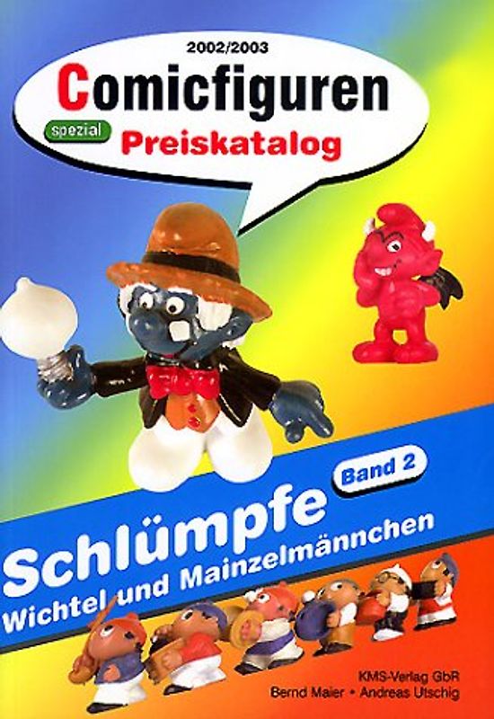 Comicfiguren - Preiskatalog 2002/2003 / Schlümpfe - Wichtel - Mainzelmännchen