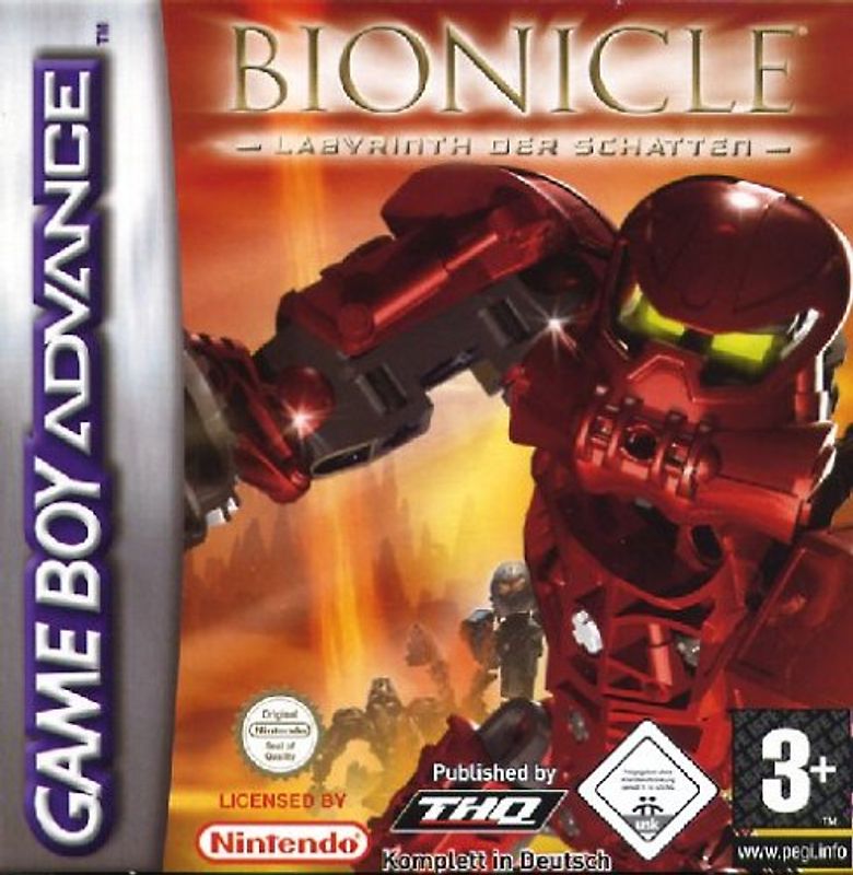 Lego Bionicle - Labyrinth der Schatten Nintendo Game Boy Advance