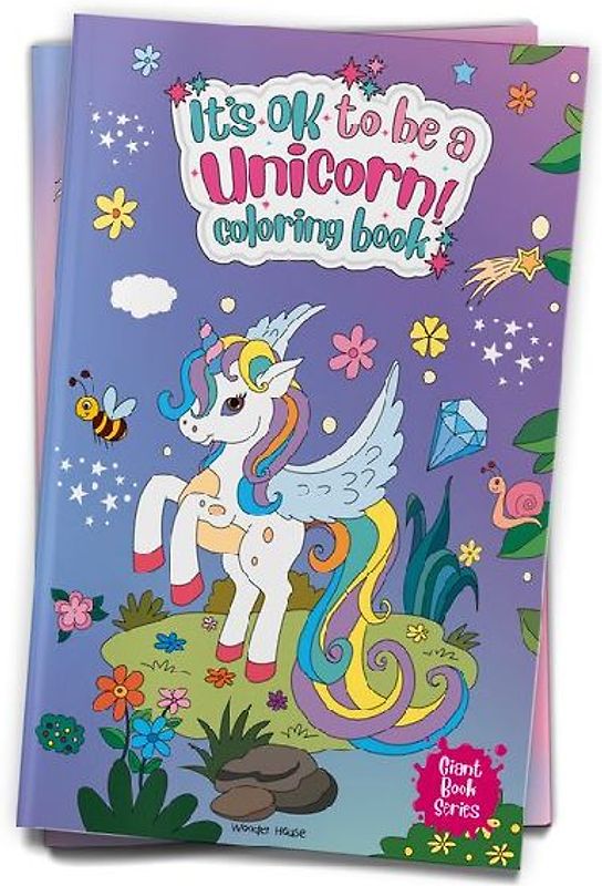 It's Ok to Be a Unicorn Coloring Book
