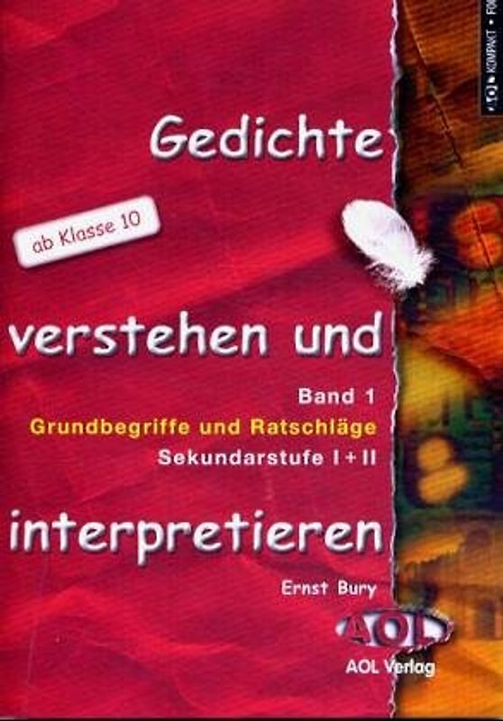 Gedichte verstehen und interpretieren. Band 1