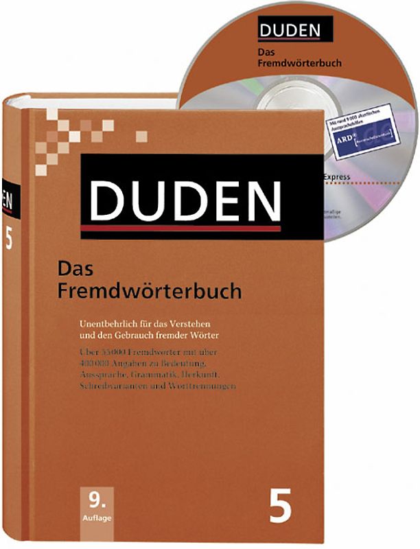 Duden - Fremdwörterbuch - Buch plus CD
