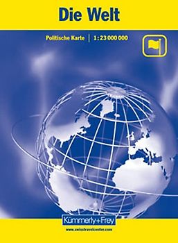 Welt politisch. Massstab 1:23 Mio.